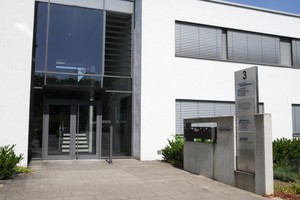 Eingangsbereich der Praxis Dr. Döring in Offenburg